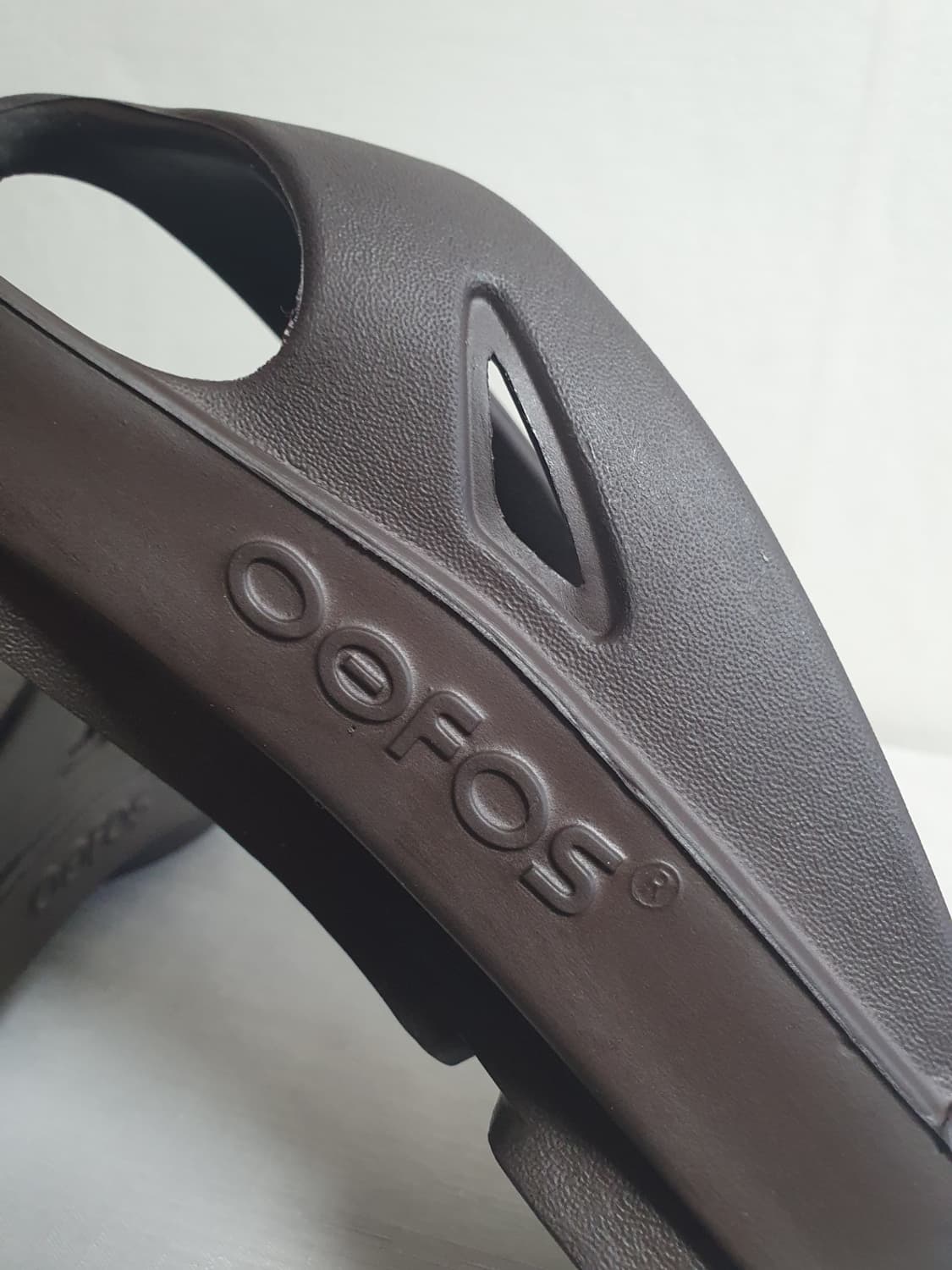 320mm 우포스 오리지널 쪼리 플립플랍 에스프레쏘 브라운  상품이미지8