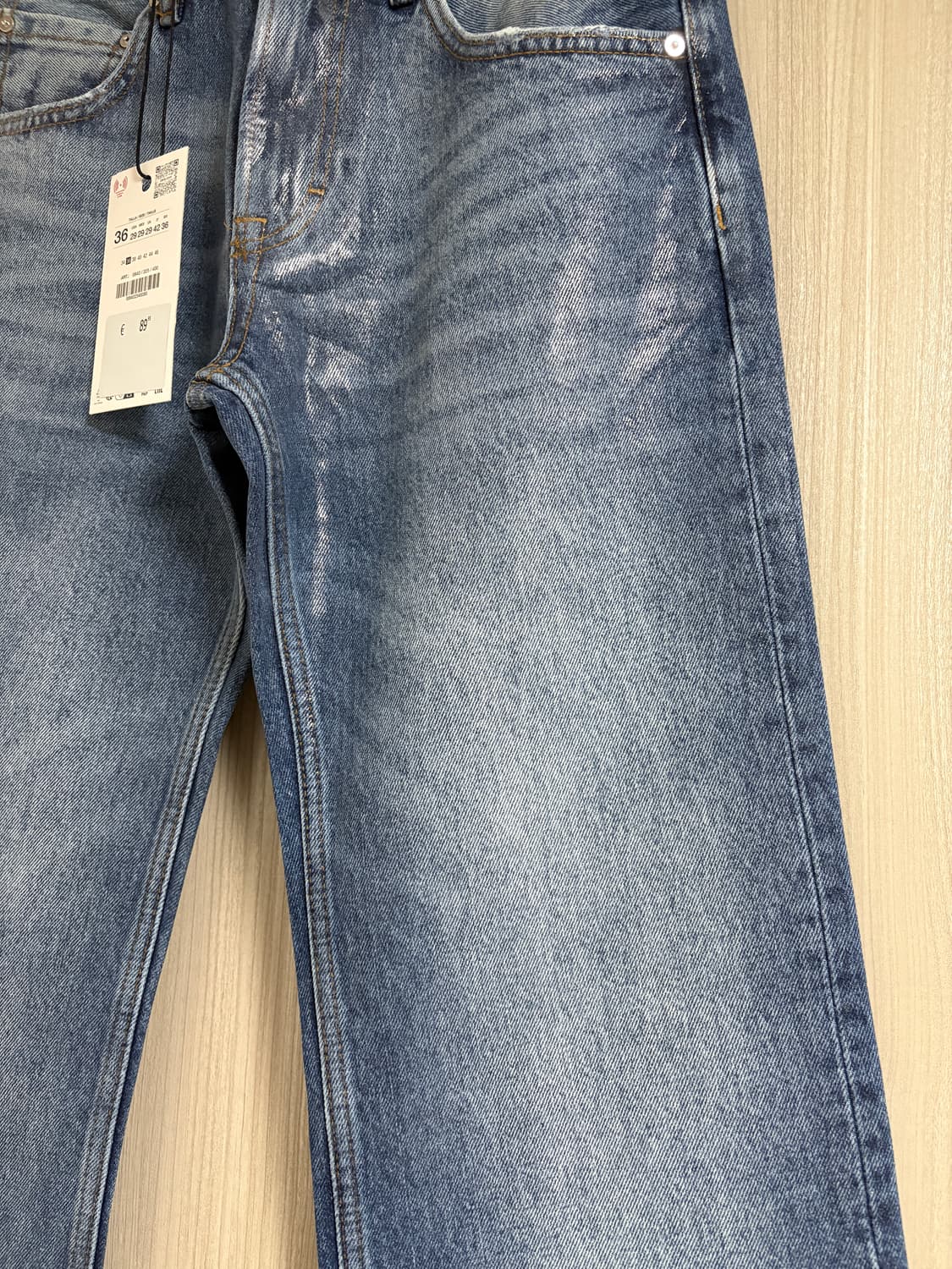 자라 X Ludovic de Saint Sernin 코팅 플레어진 상품이미지2