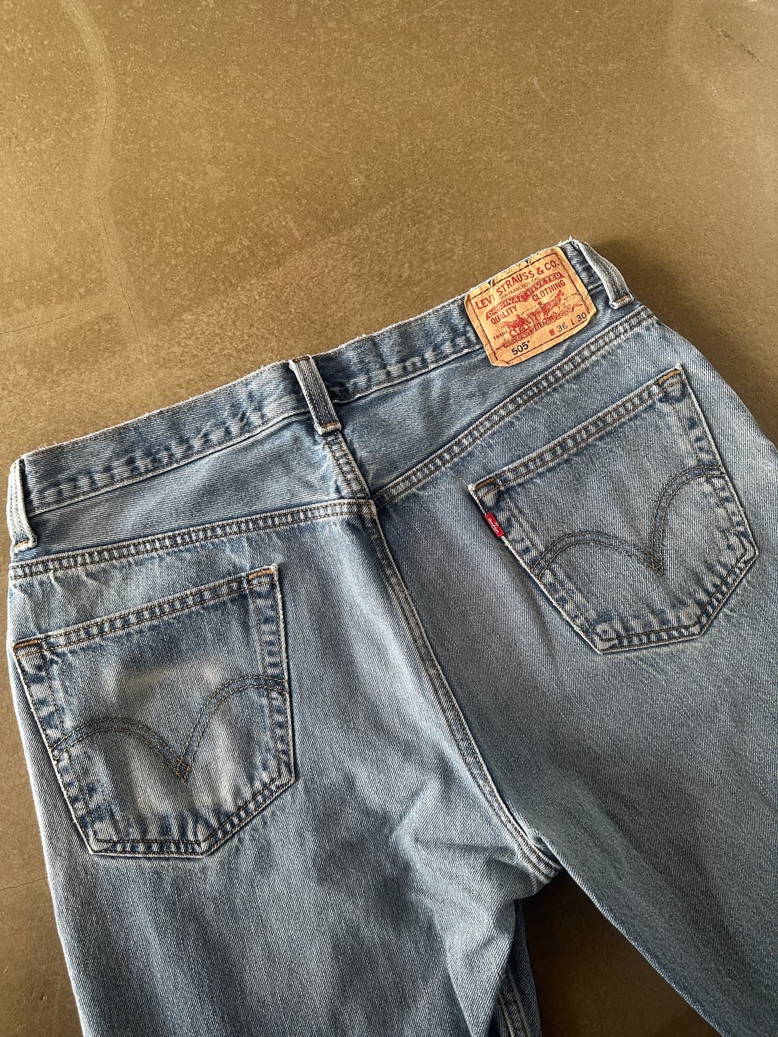 levis 리바이스 505 데님 팬츠 레귤러핏 w36 상품이미지1