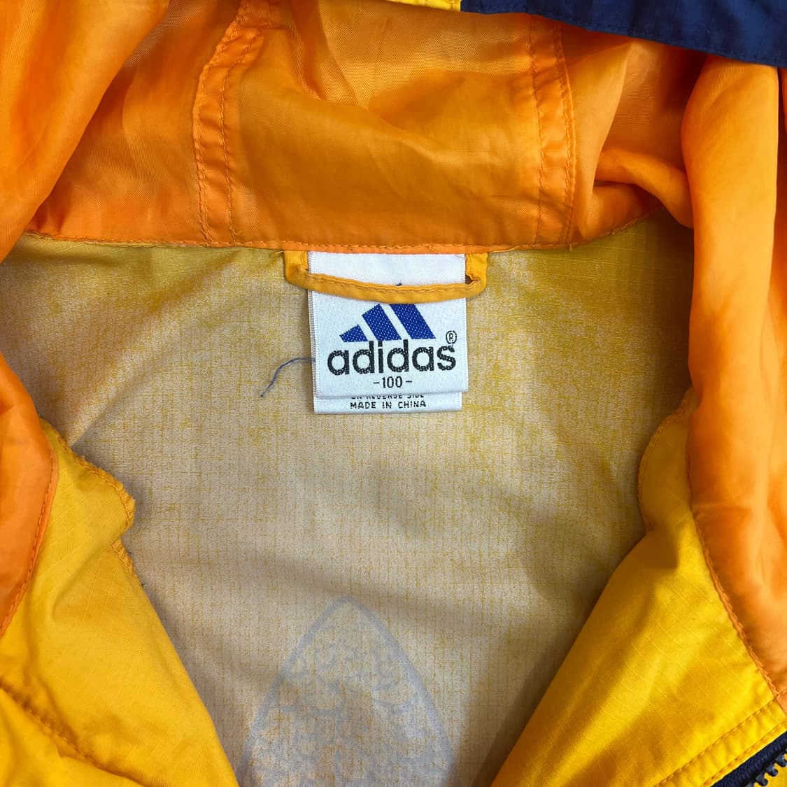 아디다스 옐로우 후드 아노락 상품이미지7