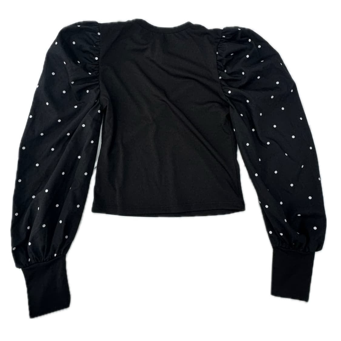 SHEIN 러블리 도트패턴 퍼프 블라우스 상품이미지3
