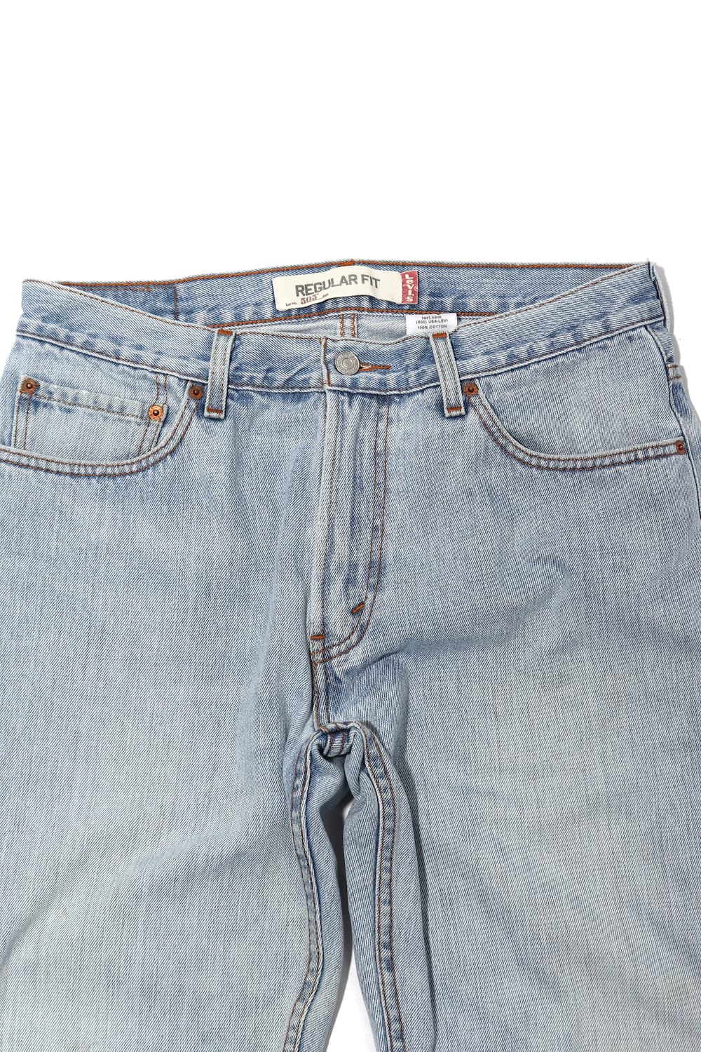 LEVIS 505 연청 레귤러핏 데님 팬츠 size 34 상품이미지3