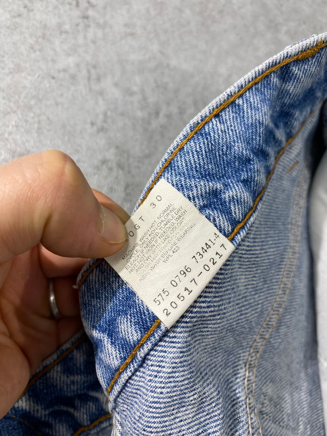 [31] 90s Levi's 517 리바이스 오렌지탭 부츠컷 데님팬츠 상품이미지9