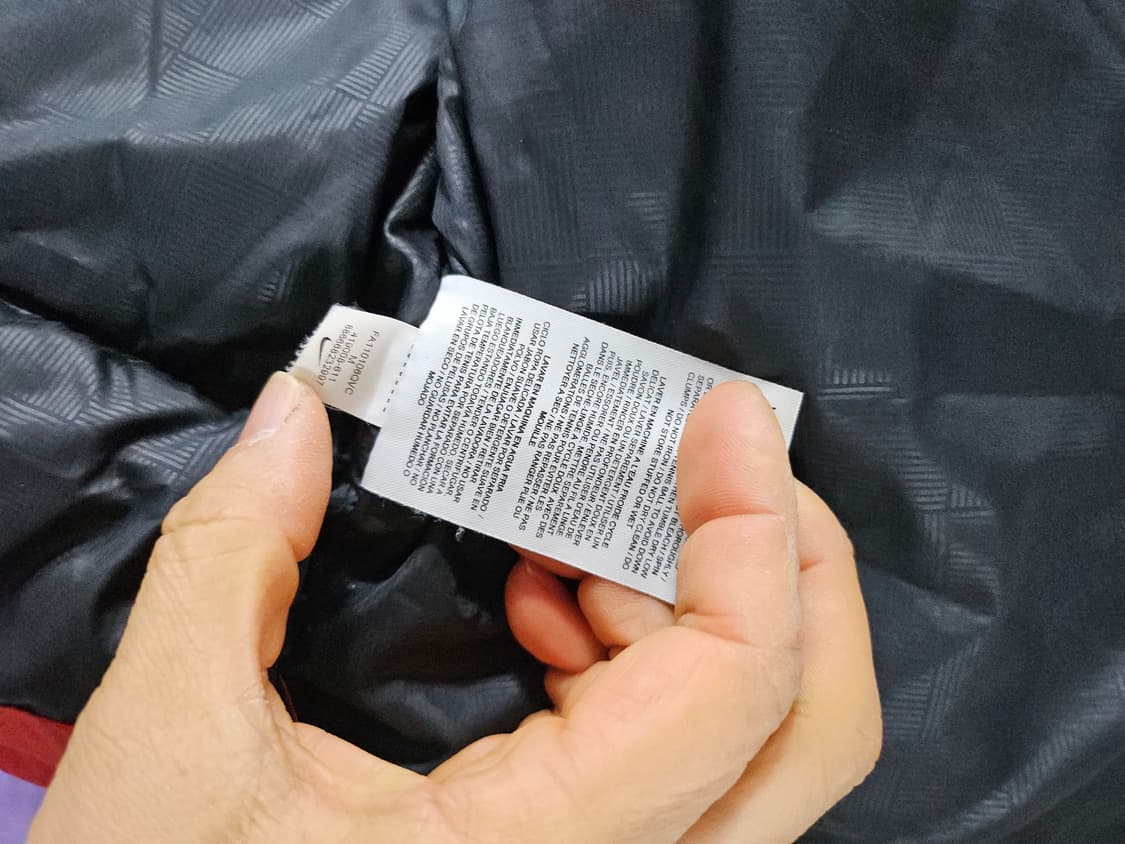 나이키 레드 다운  패딩 점퍼 M 상품이미지5