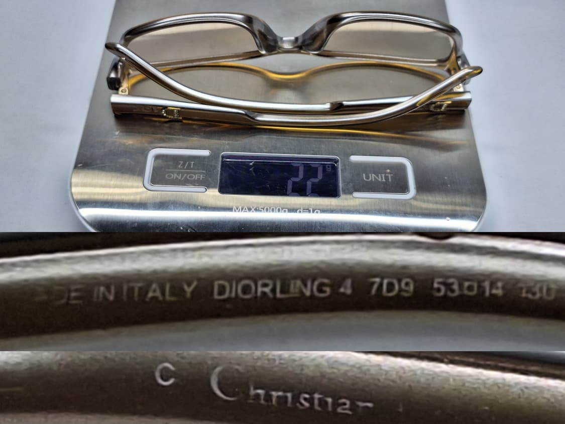 크리스찬 디올 DIORLING 4 7D9 이탈리아 여성 선글라스 일본수입 상품이미지7