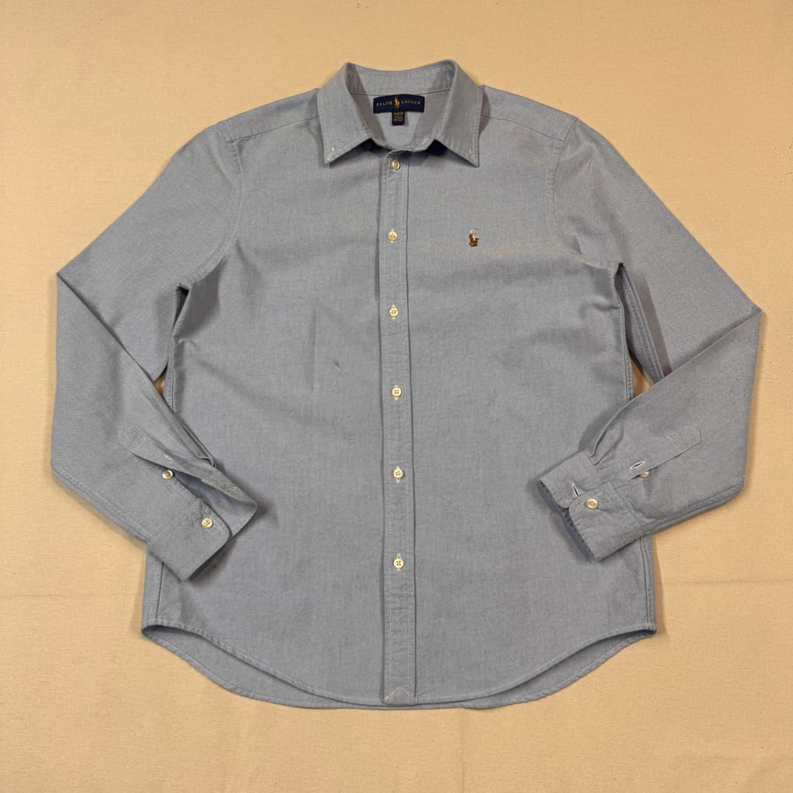 M) 폴로 랄프로렌 하늘색 옥스포드 셔츠 상품이미지1