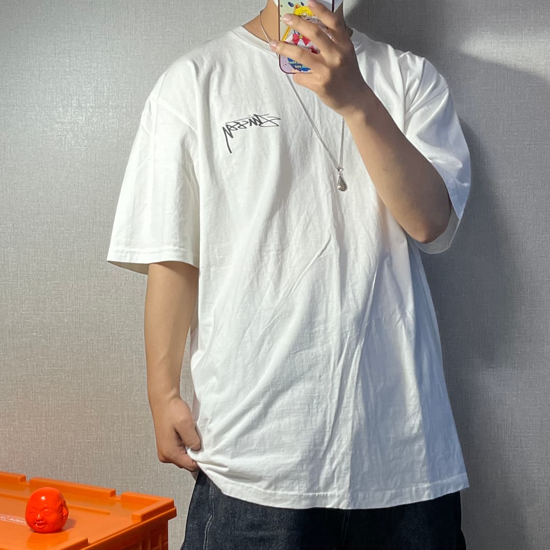 스투시 올드스쿨 티셔츠 상품이미지1