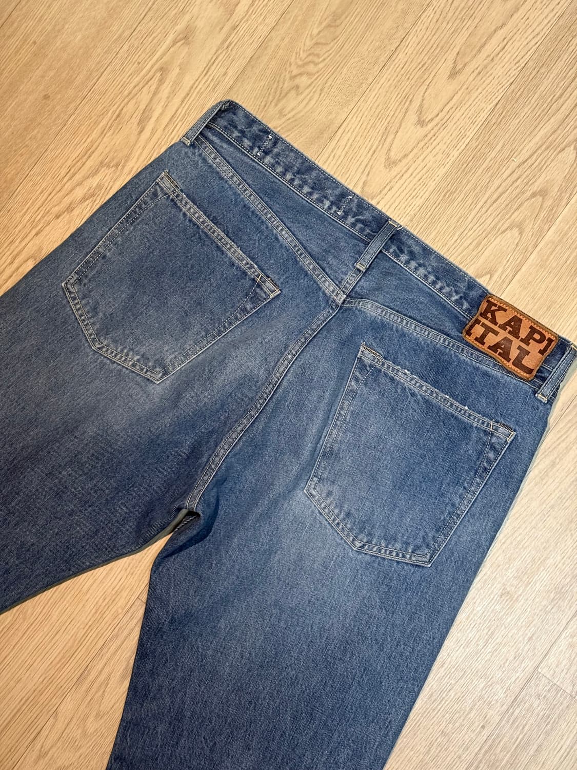 캐피탈 몽키시스코 14oz 데님 5P 인디고 상품이미지2