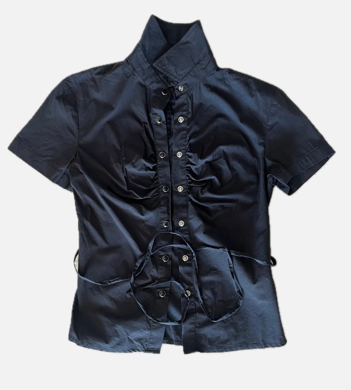 LARTIGENT LLS RIBBON SHIRT 라티젠 리본 셔츠 상품이미지1
