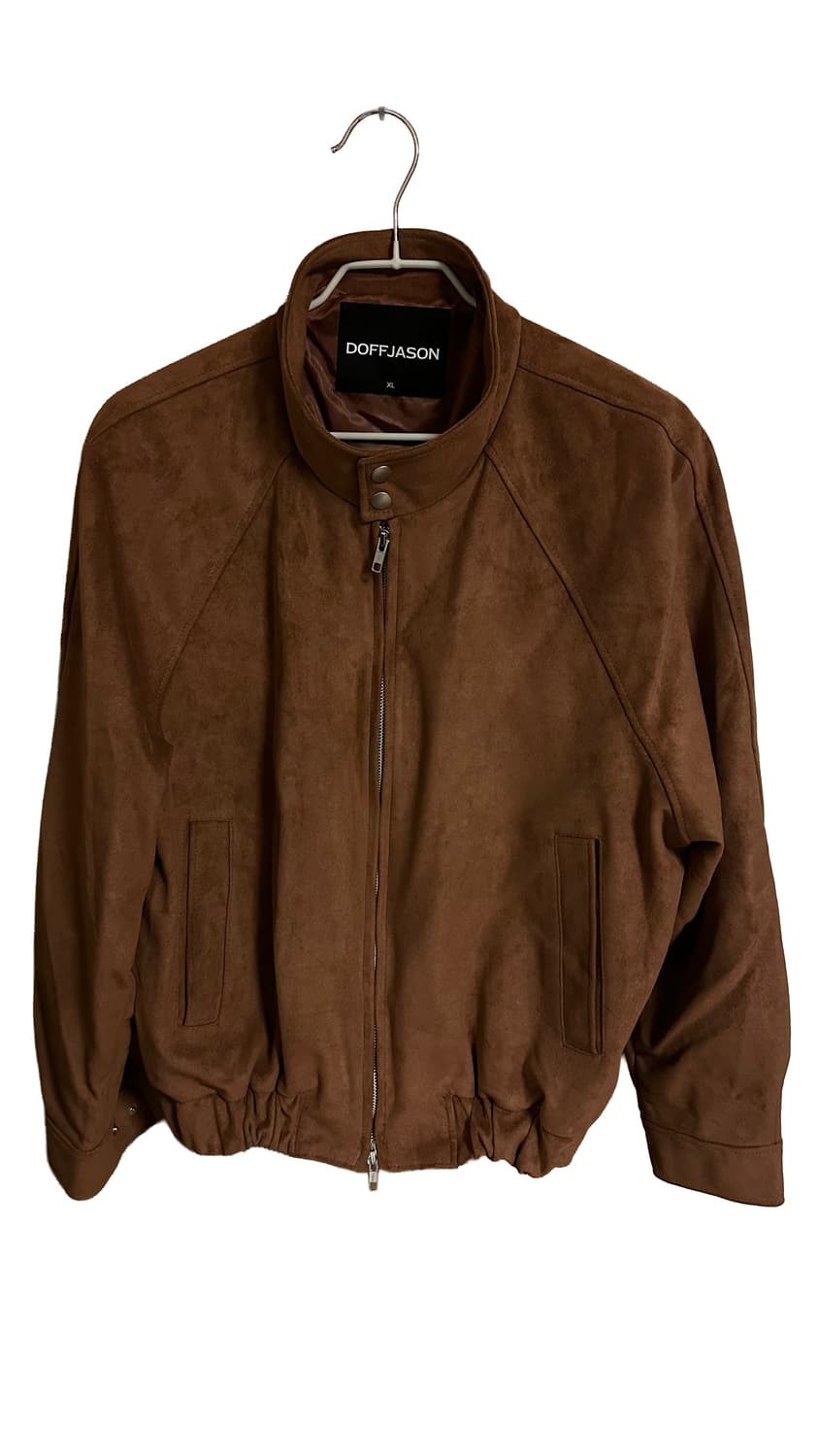 [도프제이슨 풀업 스웨이드 해링턴 자켓 카멜색상]  상품이미지1