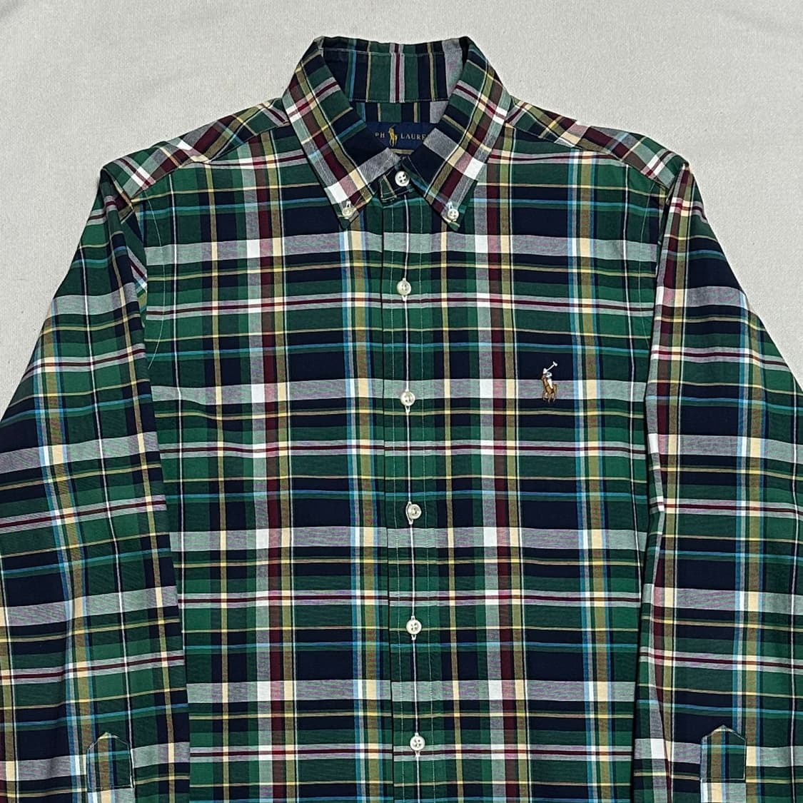 S 폴로랄프로렌 클래식핏 체크 셔츠 상품이미지1