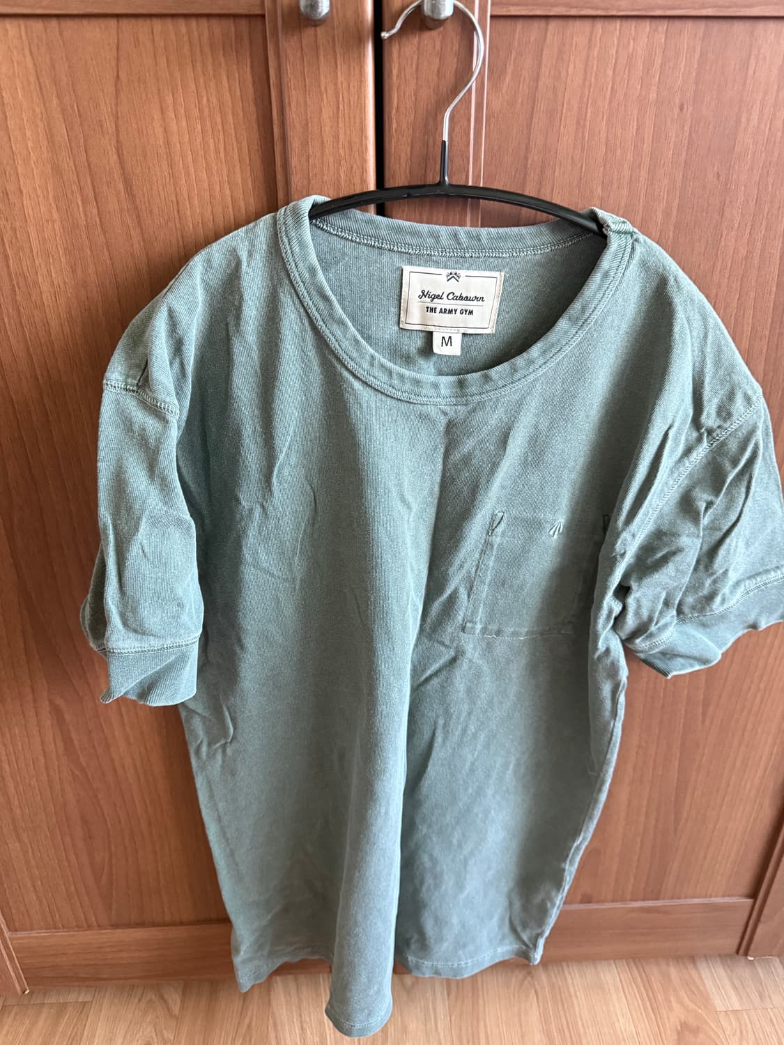 나이젤카본 THE ARMY GYM 티셔츠(그린) 상품이미지1