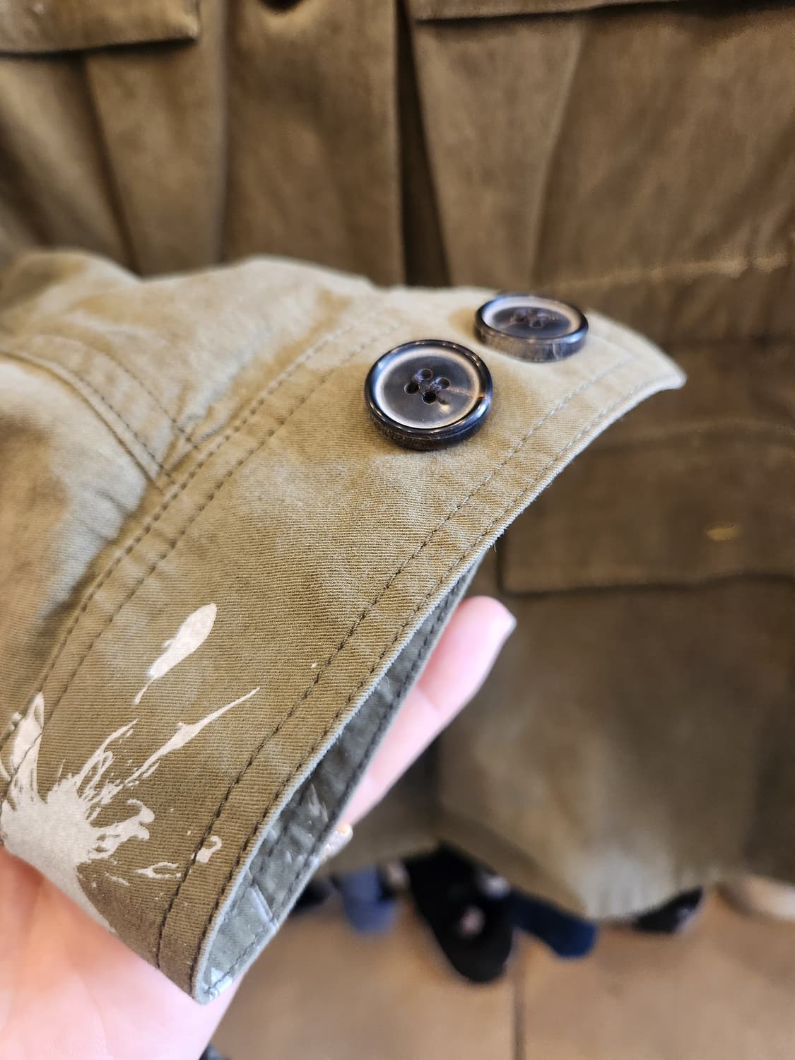 시스템 카키 야상 자켓 상품이미지5