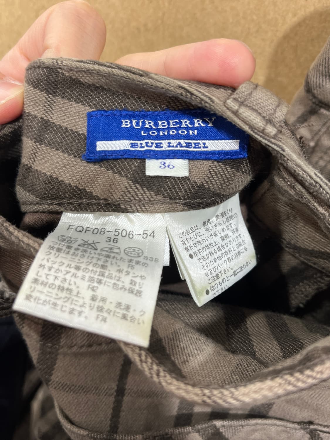 버버리 카프리 팬츠 상품이미지8