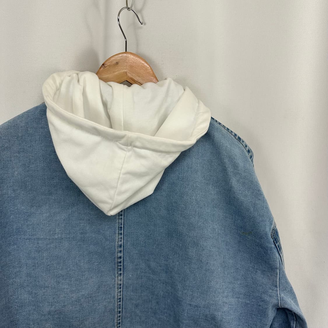   반에이크 여자 오버핏 데님 청자켓 FREE 상품이미지7