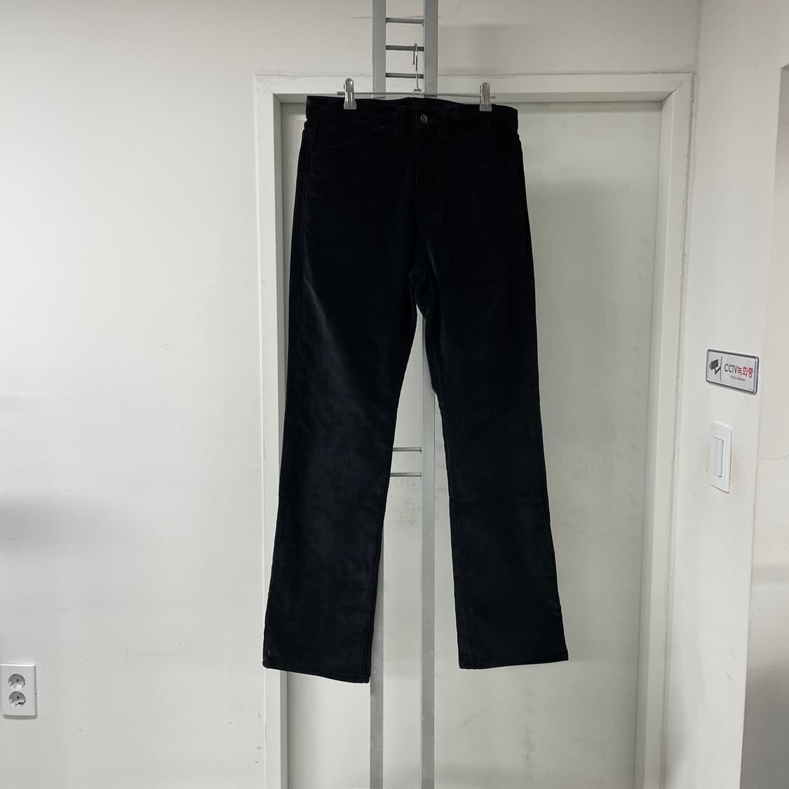 미스터포터 코듀로이 팬츠 블랙 새상품 32 상품이미지1