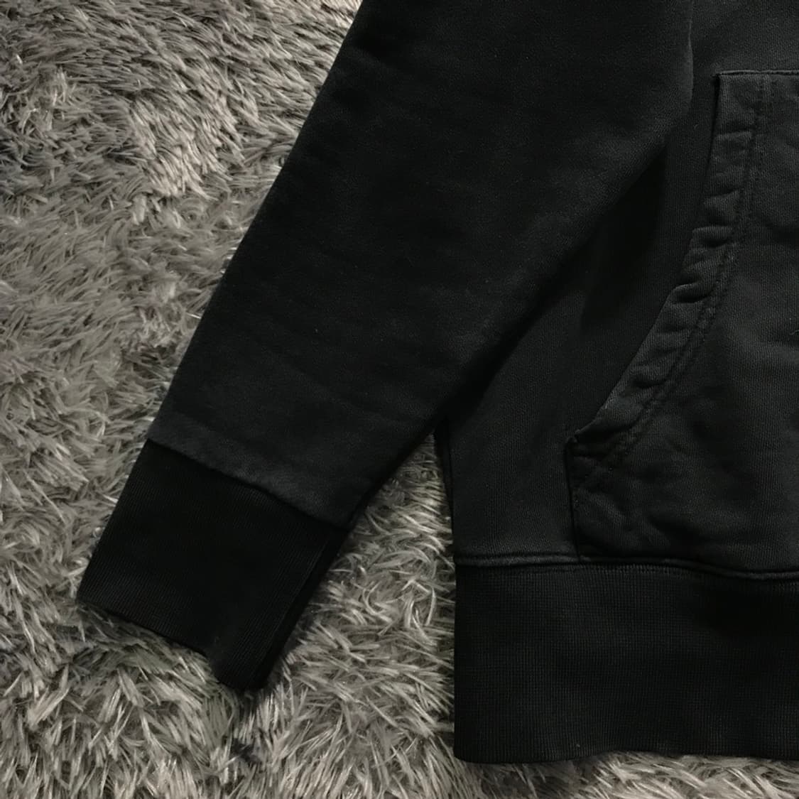 [[M, 공용] 메종키츠네 벨벳 폭스헤드 패치 후드티셔츠@164 상품이미지4