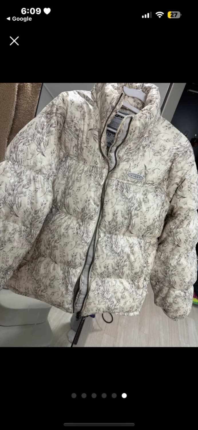 Sculptor 스컬프터 오버사이즈 플라워 패딩 L 상품이미지3