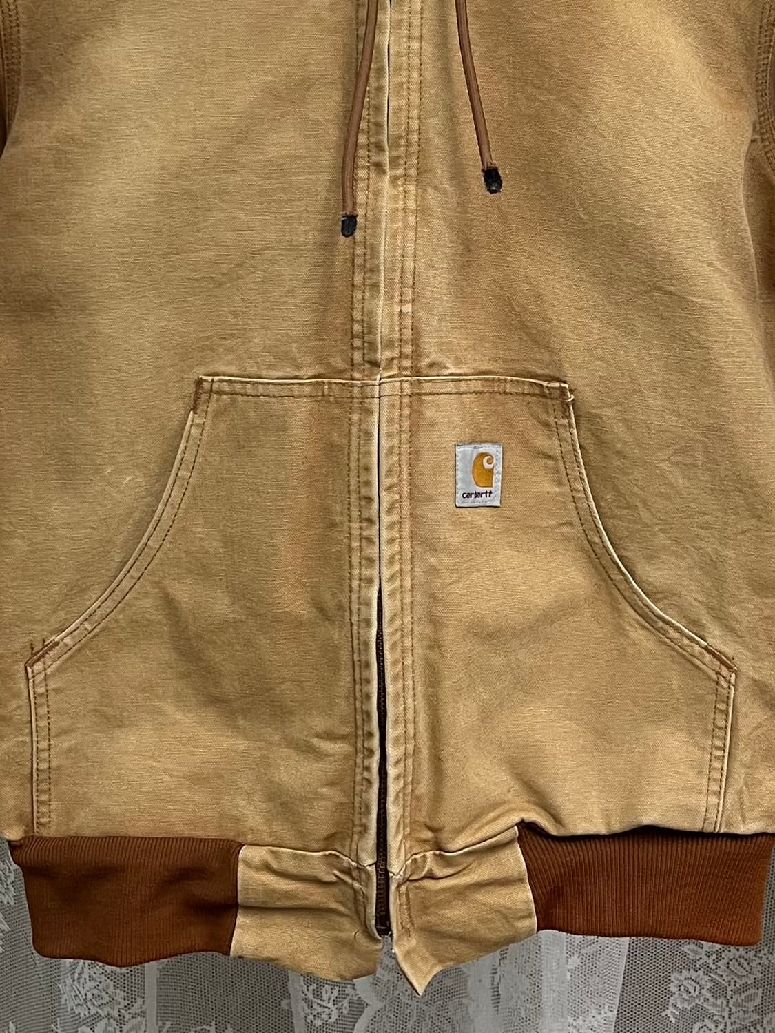 S) 칼하트 덕 액티브 자켓 브라운 상품이미지4