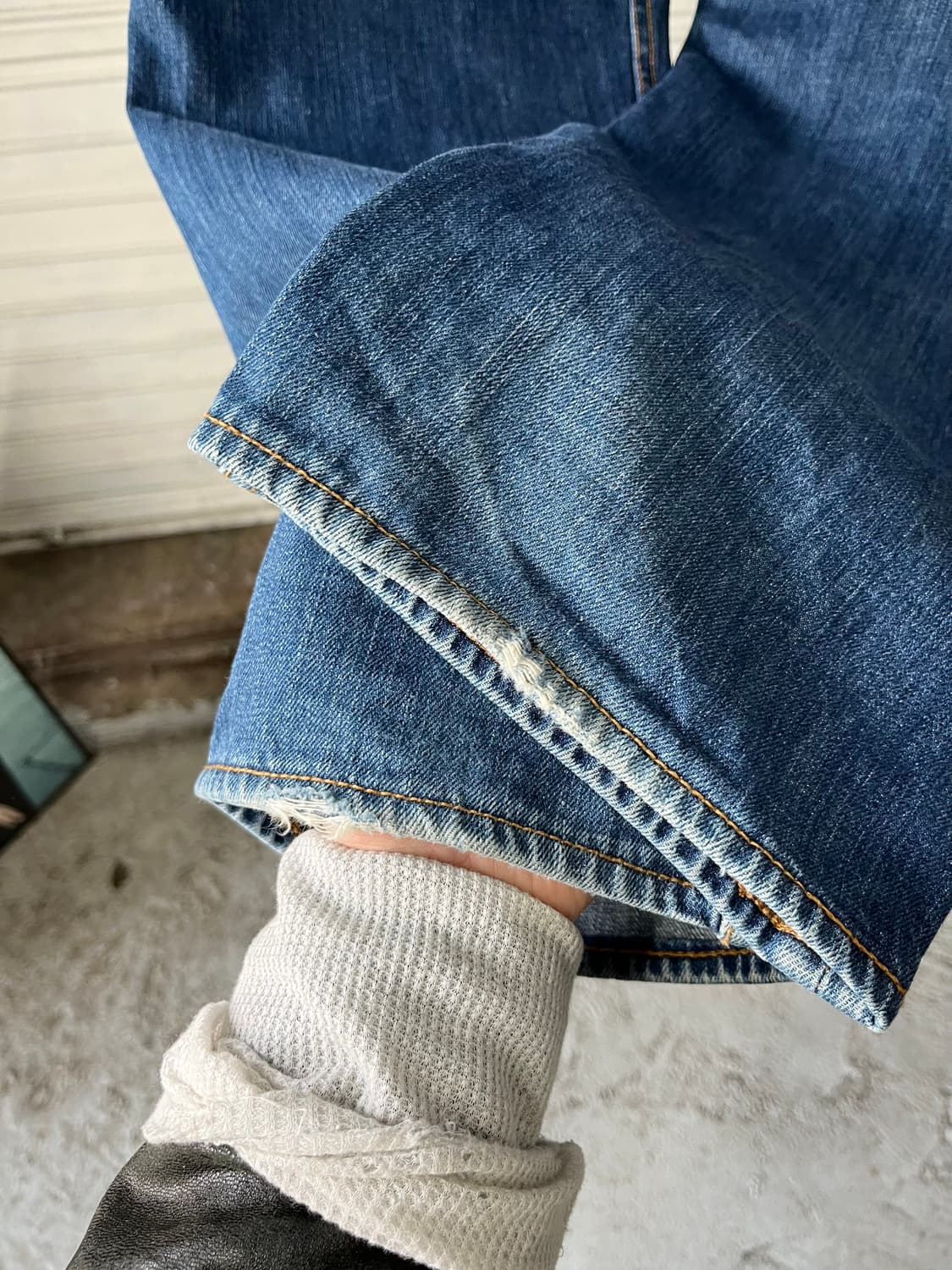 SANTASTIC! logo denim pants  상품이미지10