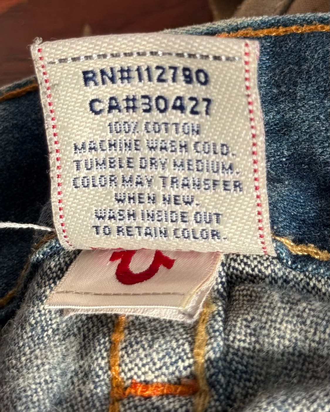 TRUE RELIGION bobby USA 자수 데님팬츠  상품이미지10