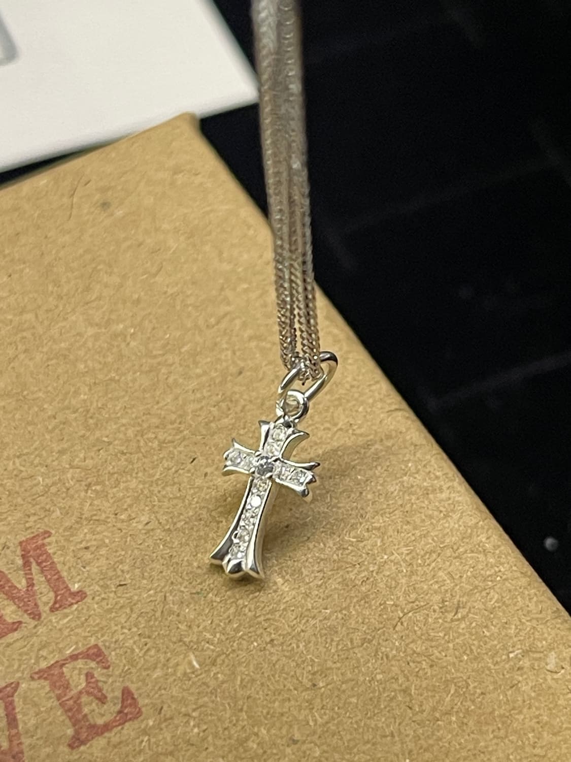 미니 크로스 팬던트 목걸이 (실버925 은목걸이) 상품이미지8