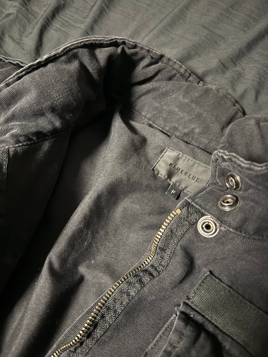 Vintage jacket 흑청자켓 상품이미지2