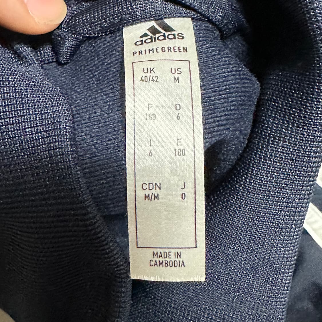 아디다스 네이비 첼시 트랙탑 상품이미지4