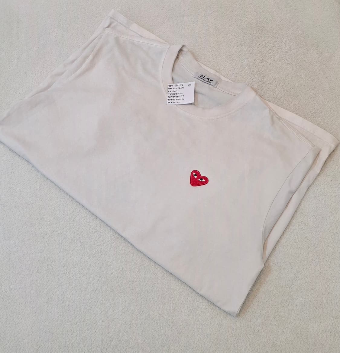 명품 로고 빈티지 반팔티 기본티 상품이미지4