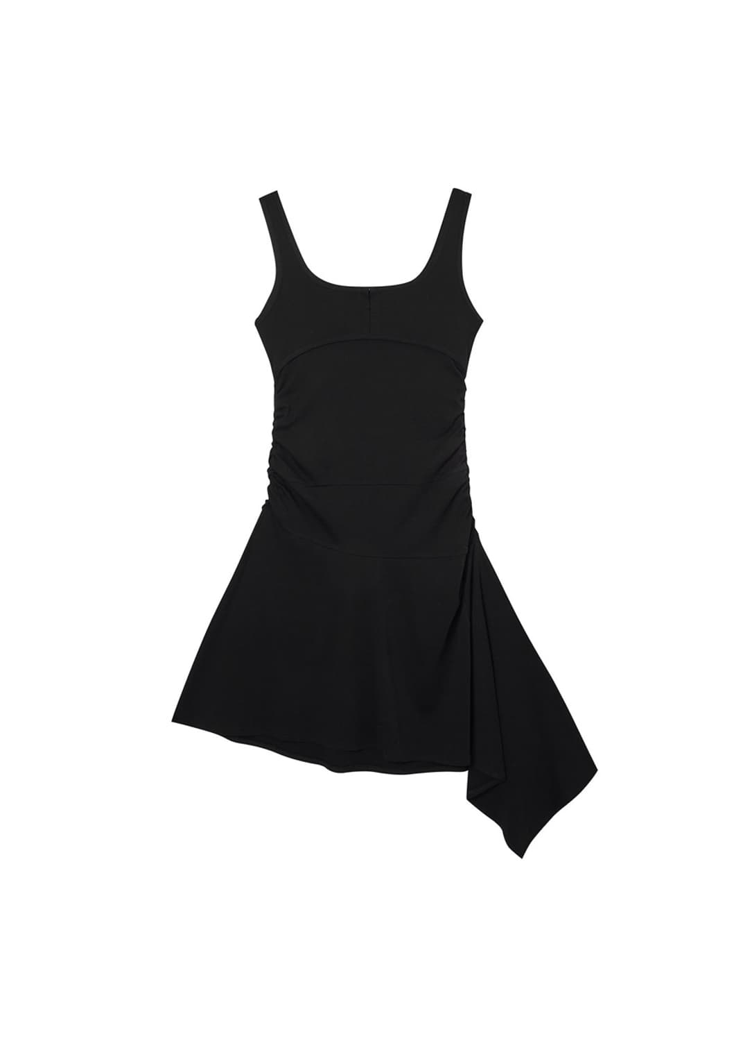 엘씨디씨티엠 뷔스티에 디테일 저지 드레스 블랙 s 상품이미지3