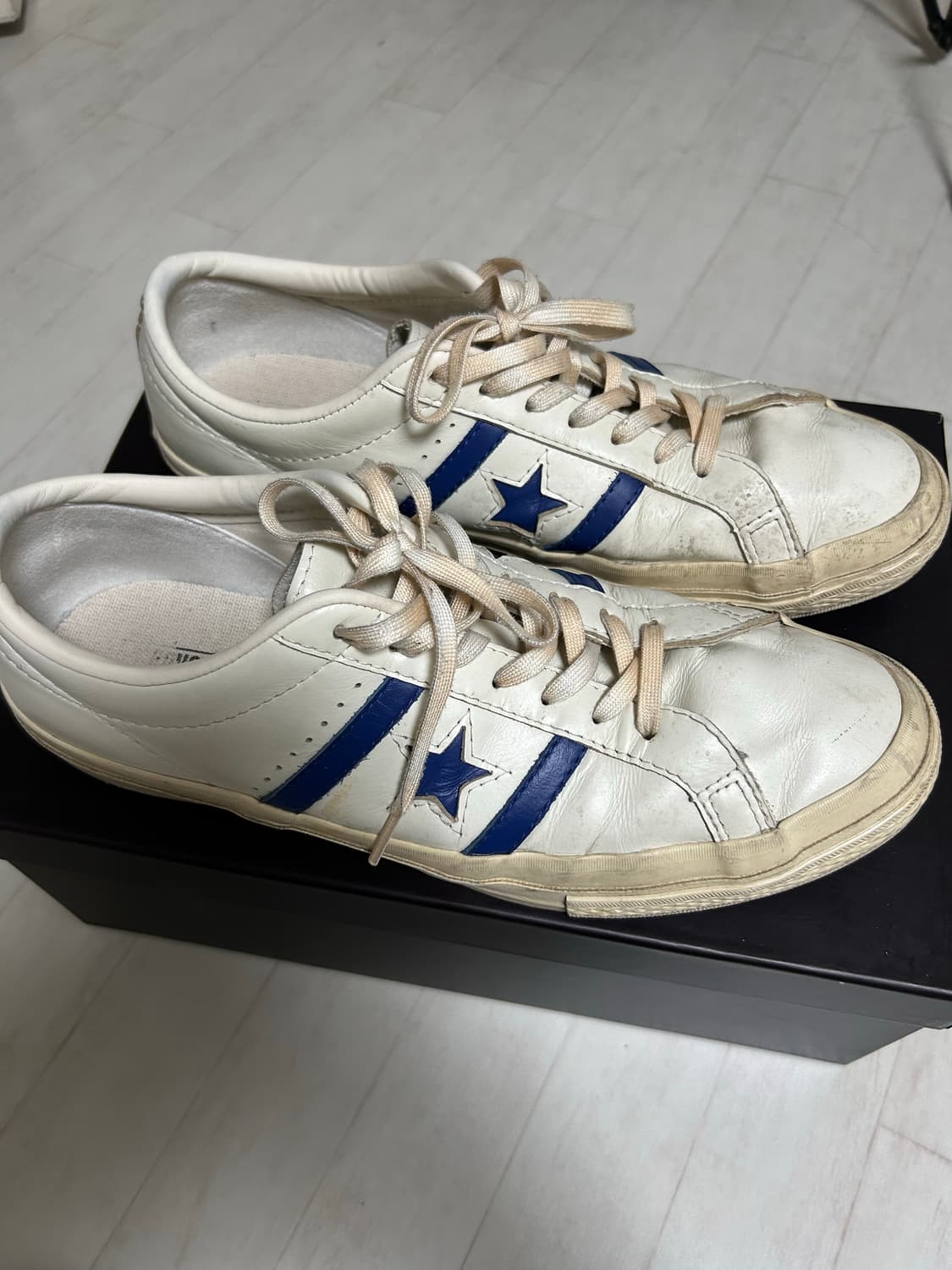 컨버스 재팬 스타앤바즈 레더 280 상품이미지1