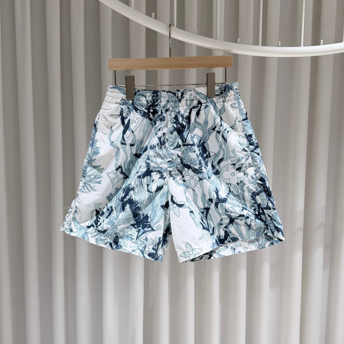 (S/S) / 루이비통 모노그램 아쿠아가든 스윔 쇼츠 블루 팬츠 상품이미지2