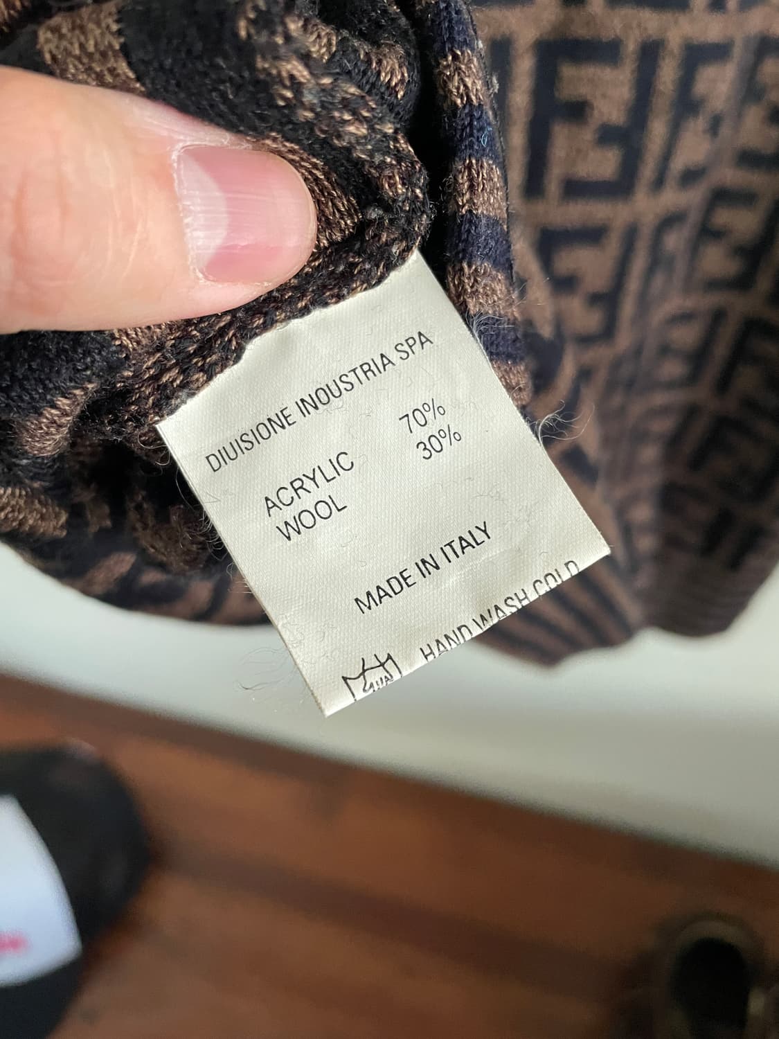 90s 펜디 Fendi 주카 아카이브 니트 스웨터 상품이미지6