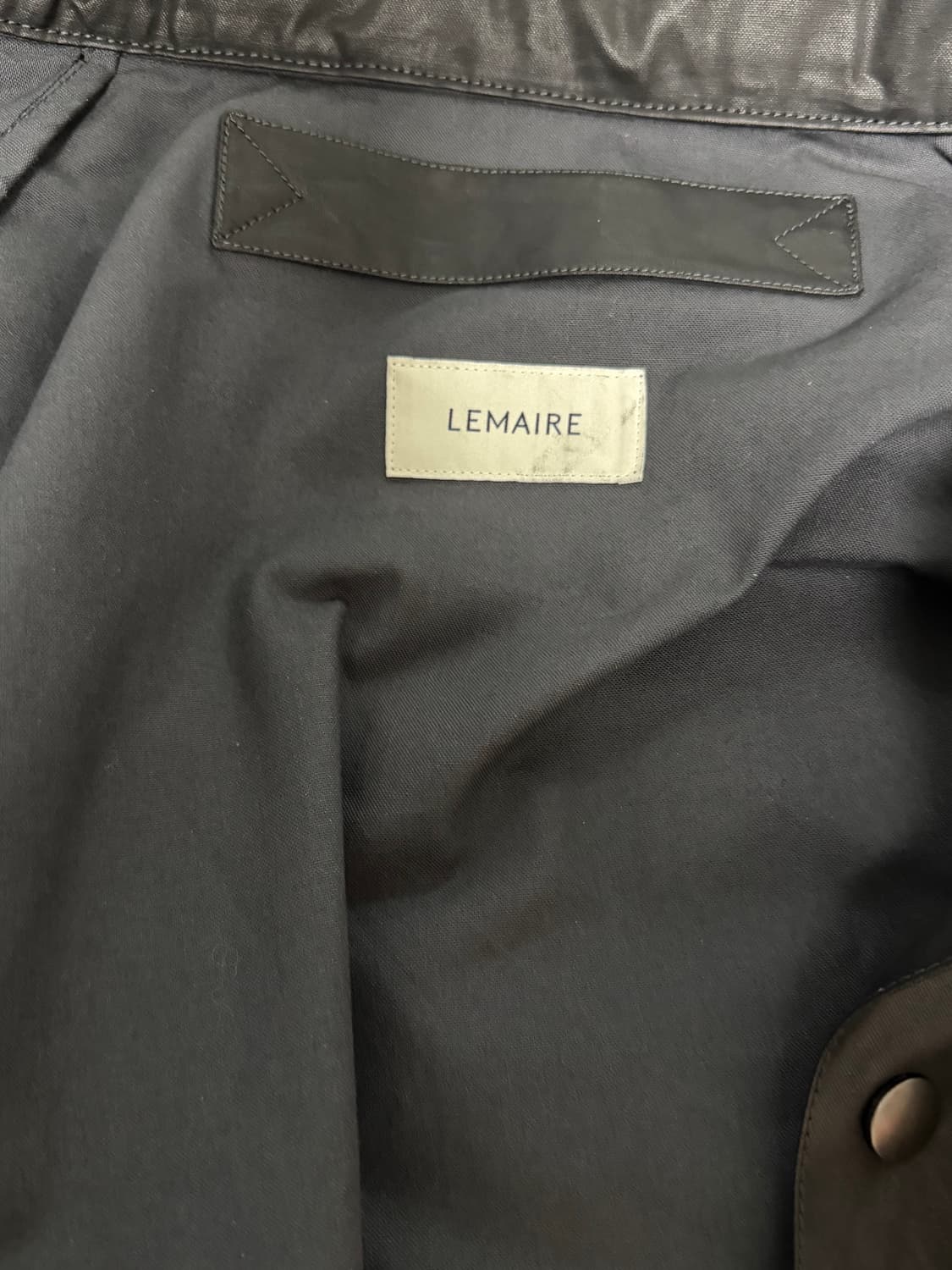 (50)르메르 레인 숏 자켓 오닉스 상품이미지6