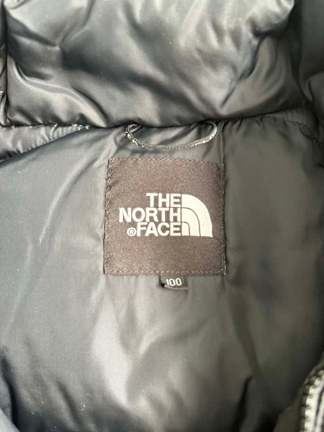 [100] 노스페이스 700필 다운 베스트 블랙 쪼끼패딩 상품이미지4