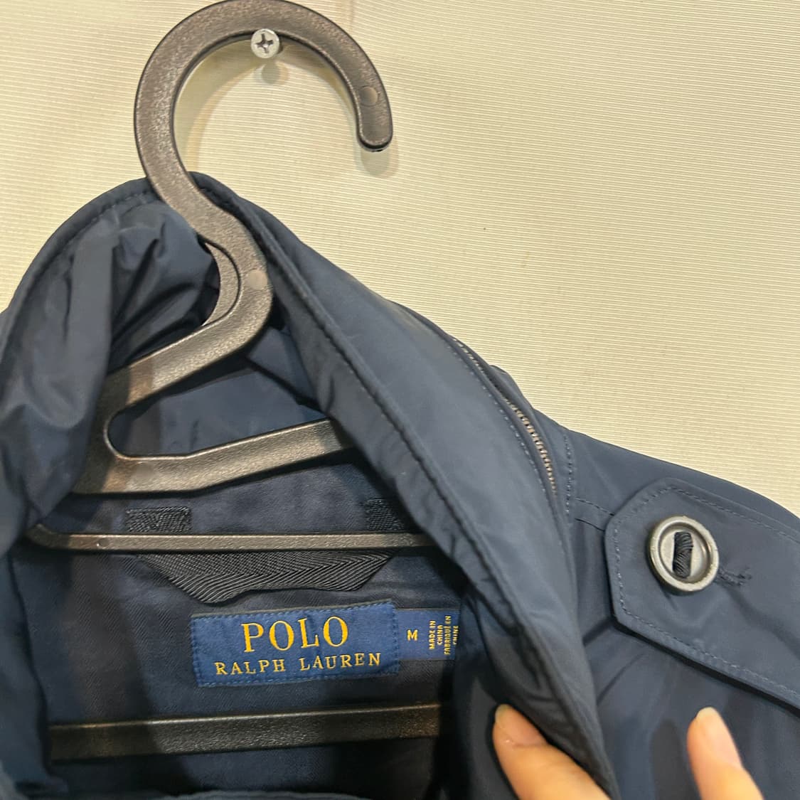 폴로 랄프로렌 유틸리티 자켓 야상 점퍼 바람막이 네이비 남성 M 상품이미지2