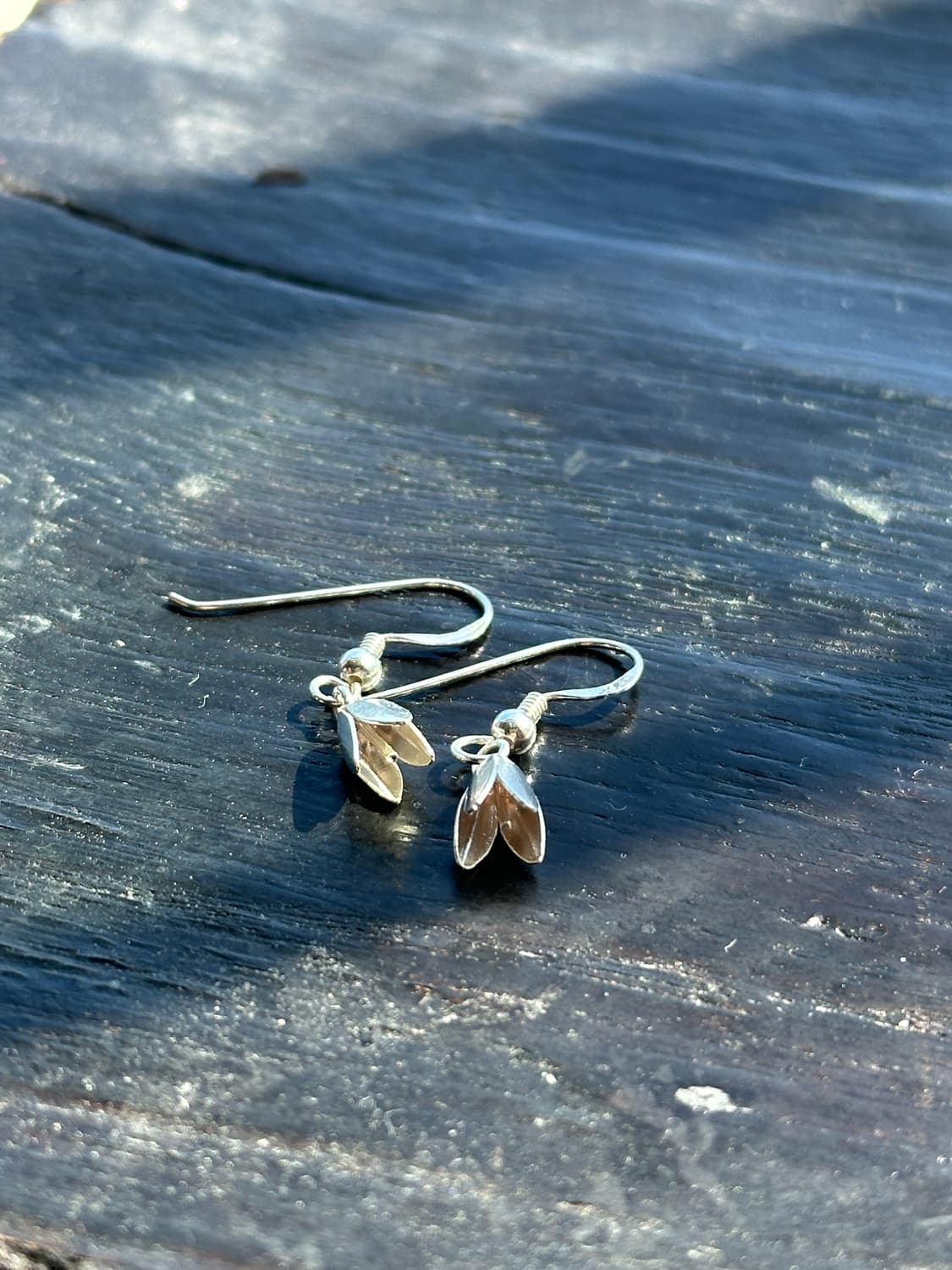 Dainty Tulip Bud Drop 925 Silver Hook Ea 상품이미지5
