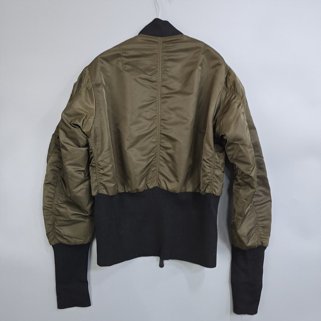 산드로(sandro) 여성 항공점퍼 MA-1 스타일 블루종 카키 1 상품이미지5