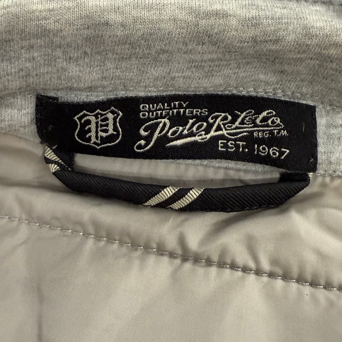 [정품] 폴로 랄프로렌  퀼팅 블레이저 자켓 회색 b14 상품이미지5