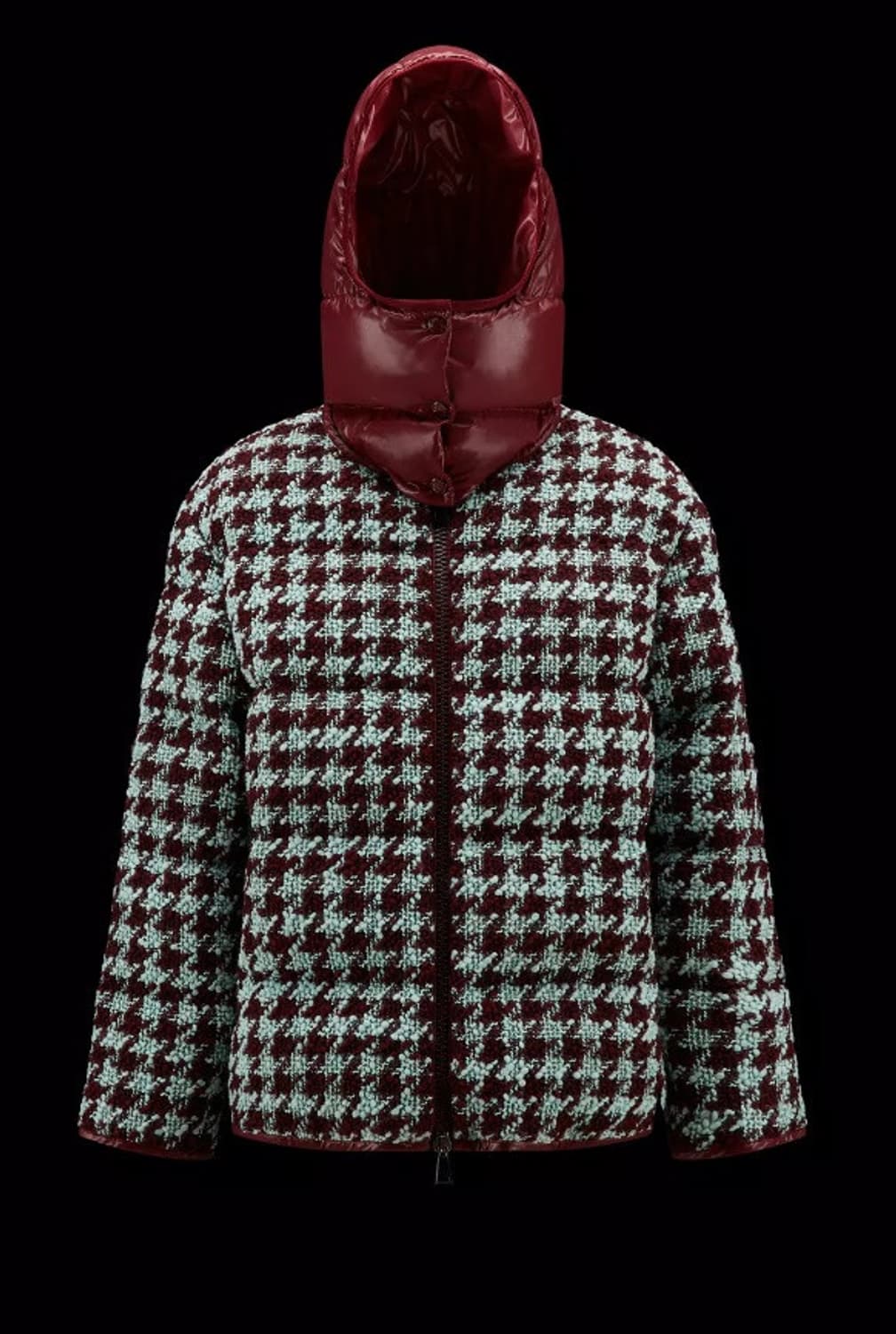 몽클레어 CHEVRIL 트위드 패딩 민트그린 상품이미지4