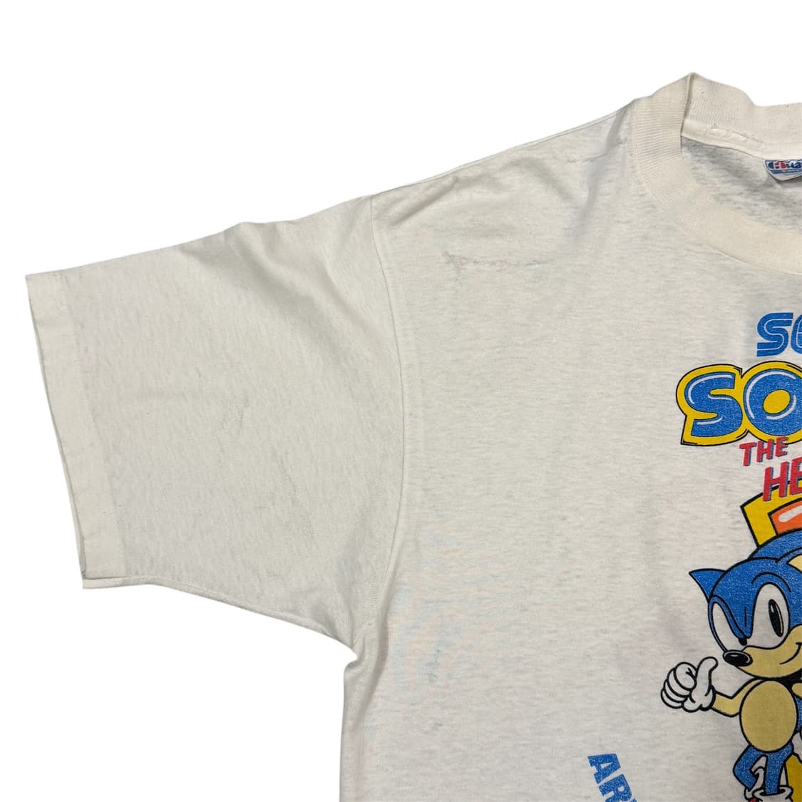 빈티지 90s 세가 소닉 티셔츠 상품이미지7