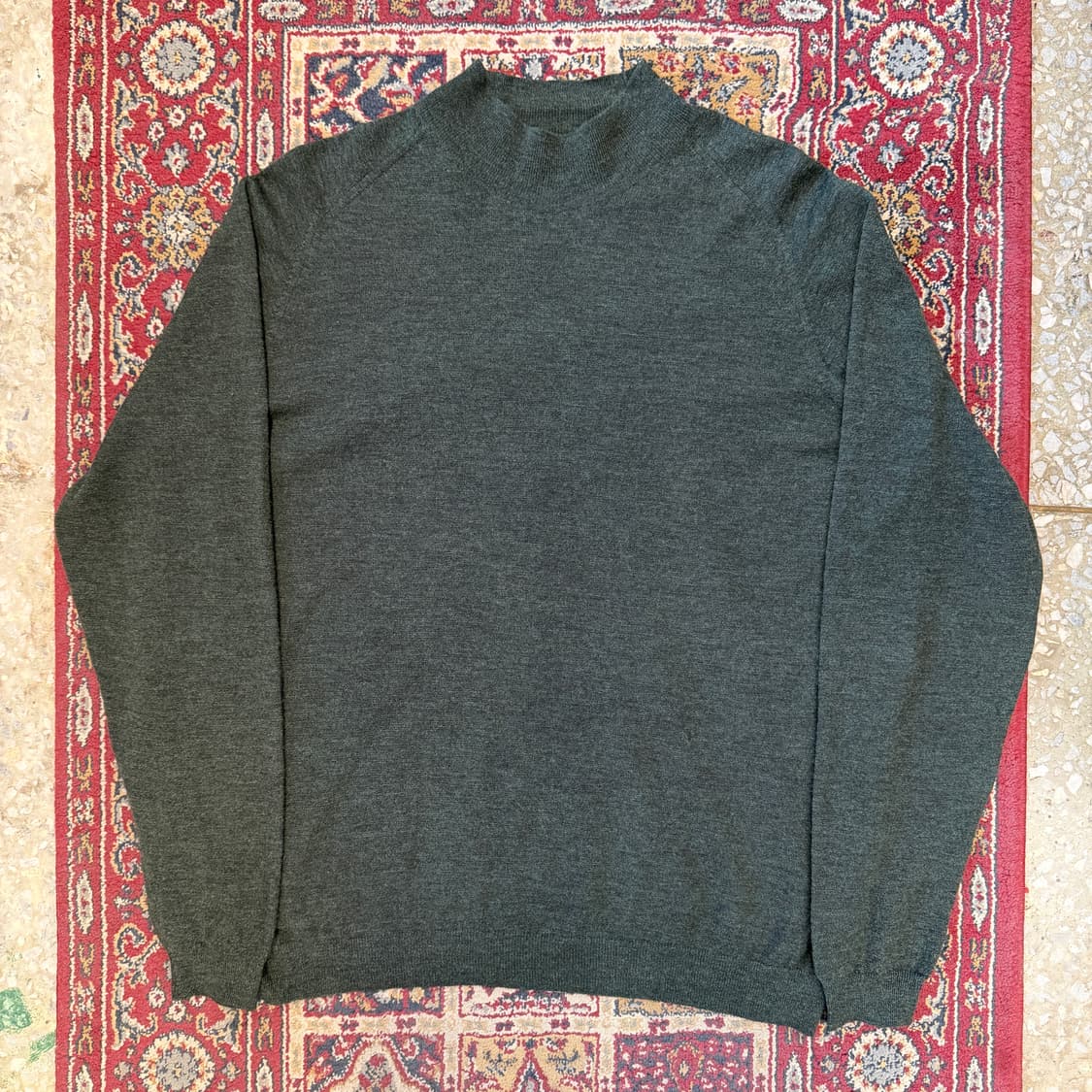 브룩스 브라더스 메리노울 모크넥 니트 [ 105-110 ] 상품이미지1