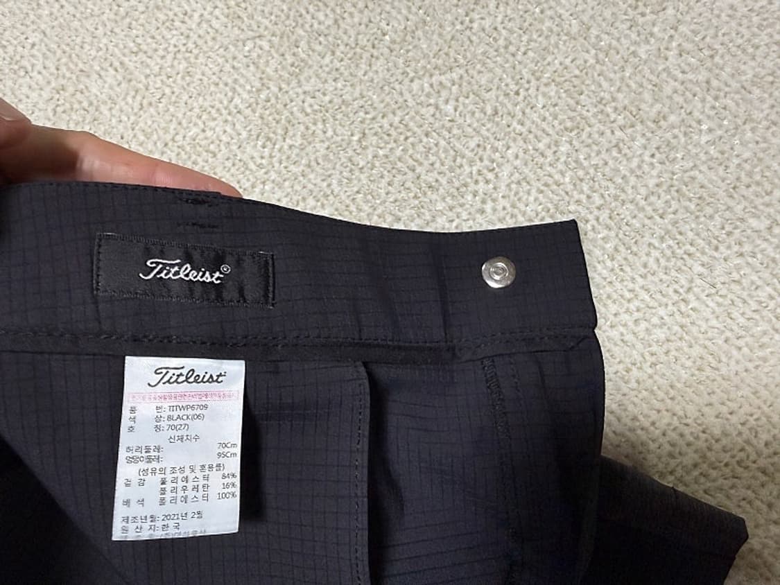 타이틀리스트 골프 반바지 여성용 27인치 상품이미지4