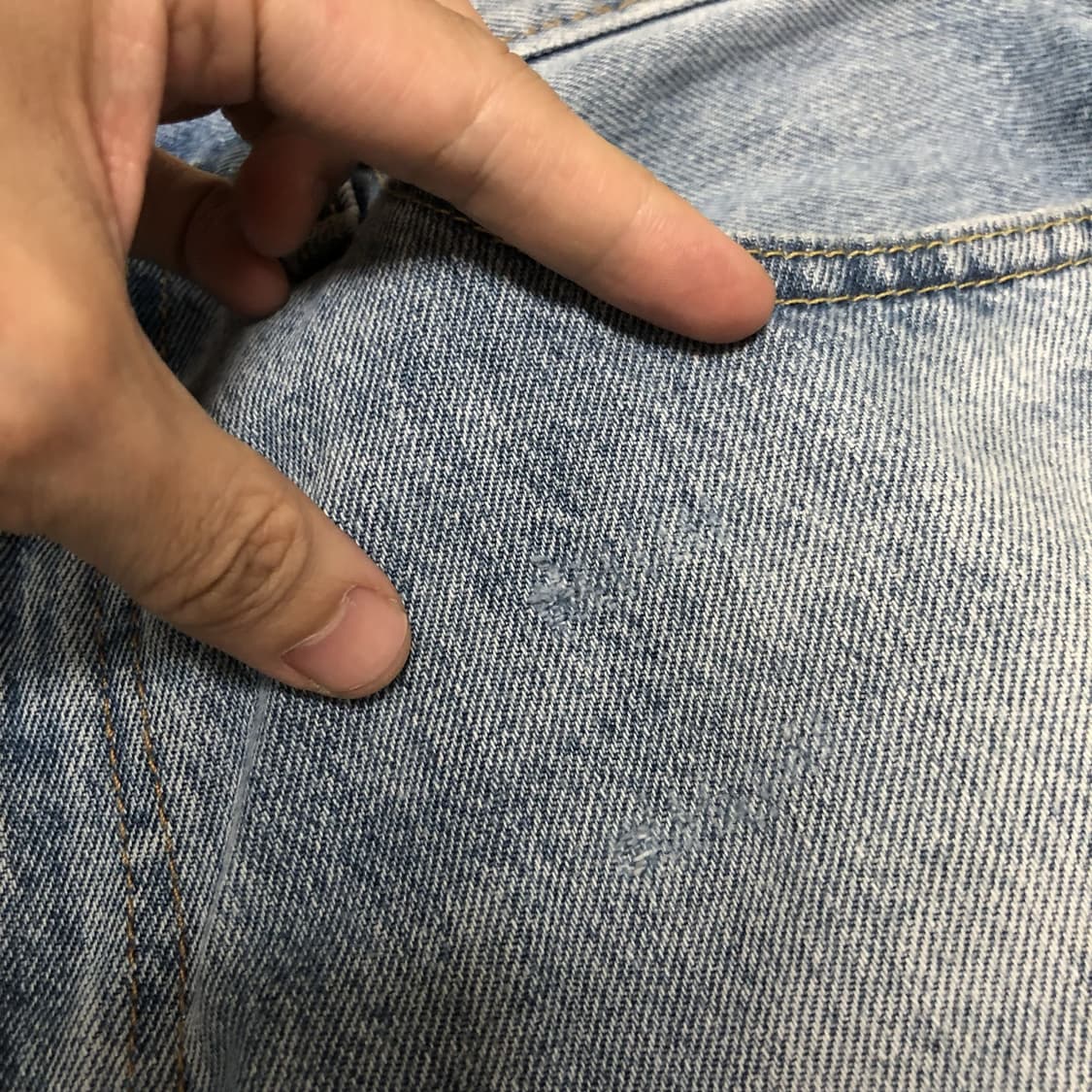 (34) 리바이스 Levi's 469 연청 루즈 쇼츠 반바지  상품이미지3