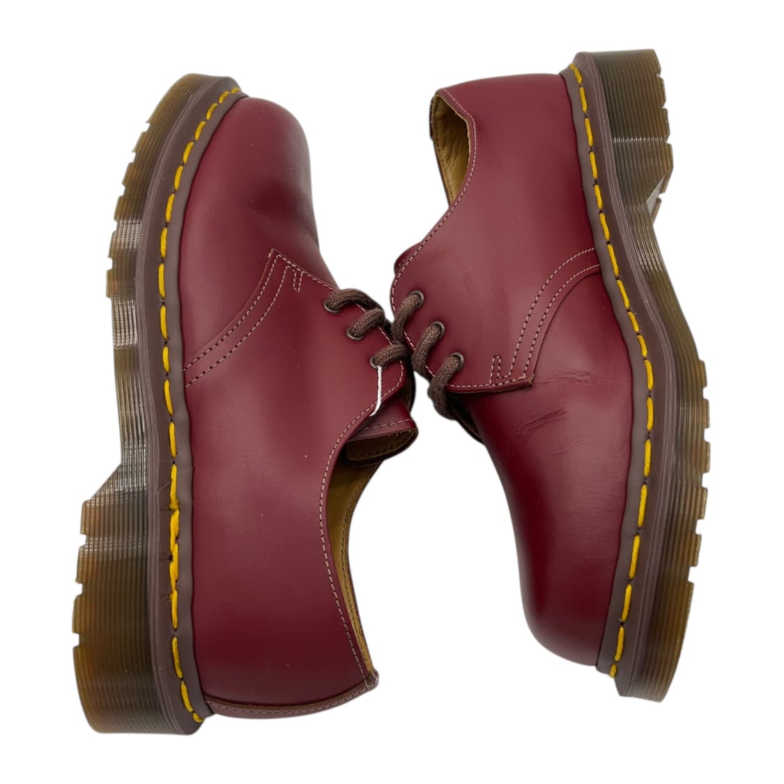 230 Vtg 닥터마틴  1461 스무스 체리 레드 (UK4) 상품이미지2