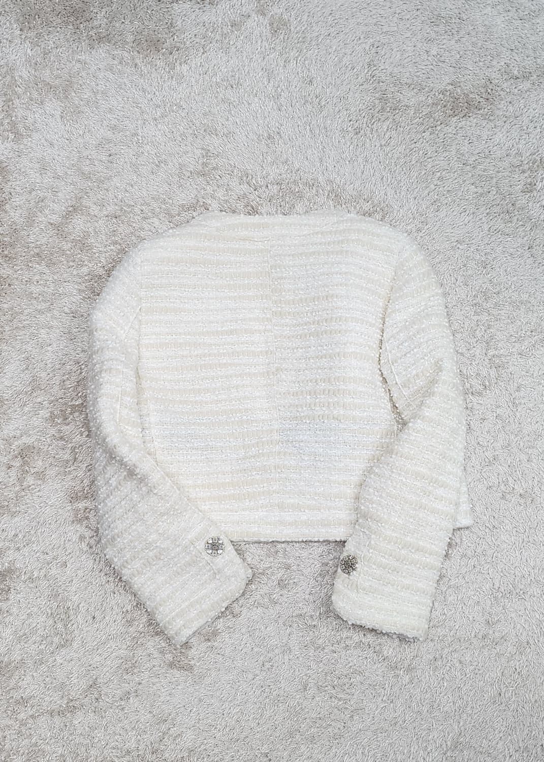 마인mine 크롭 트위드 아이보리 22 상품이미지5