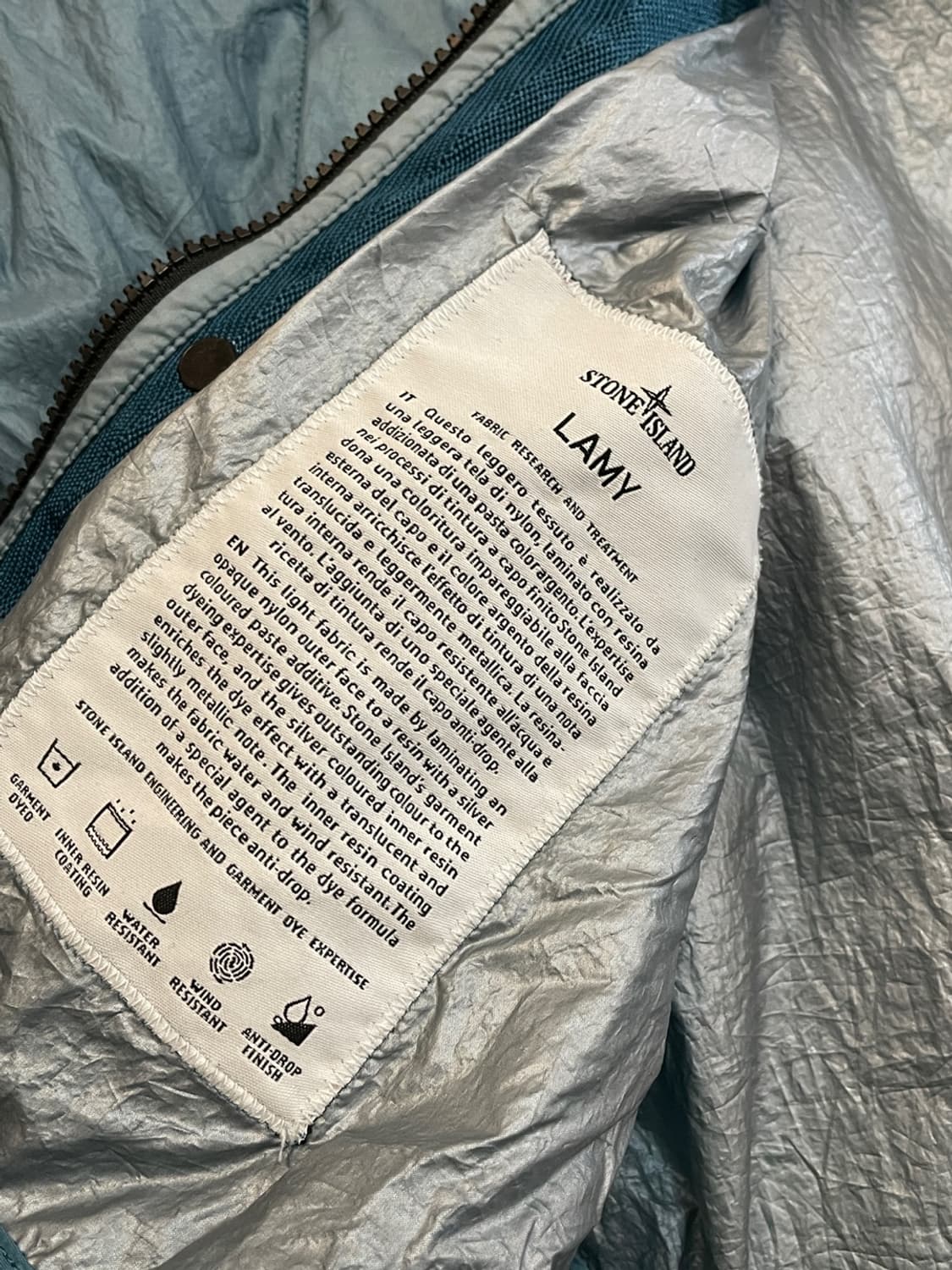 스톤 아일랜드 라미 나일론 자켓 상품이미지8