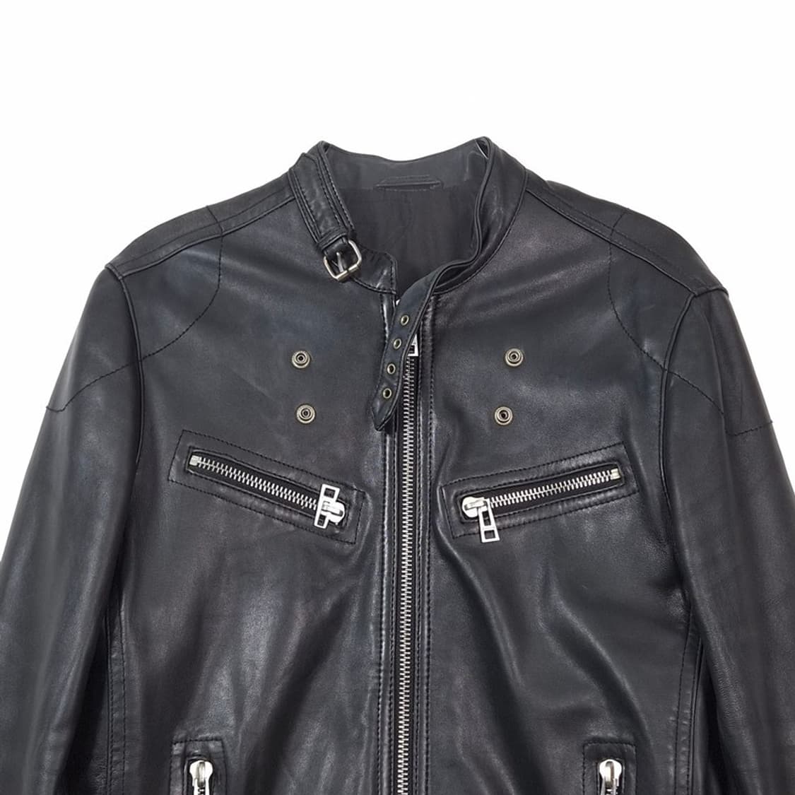 쟈딕앤볼테르 옴므 램스킨 레더 자켓 S 상품이미지2