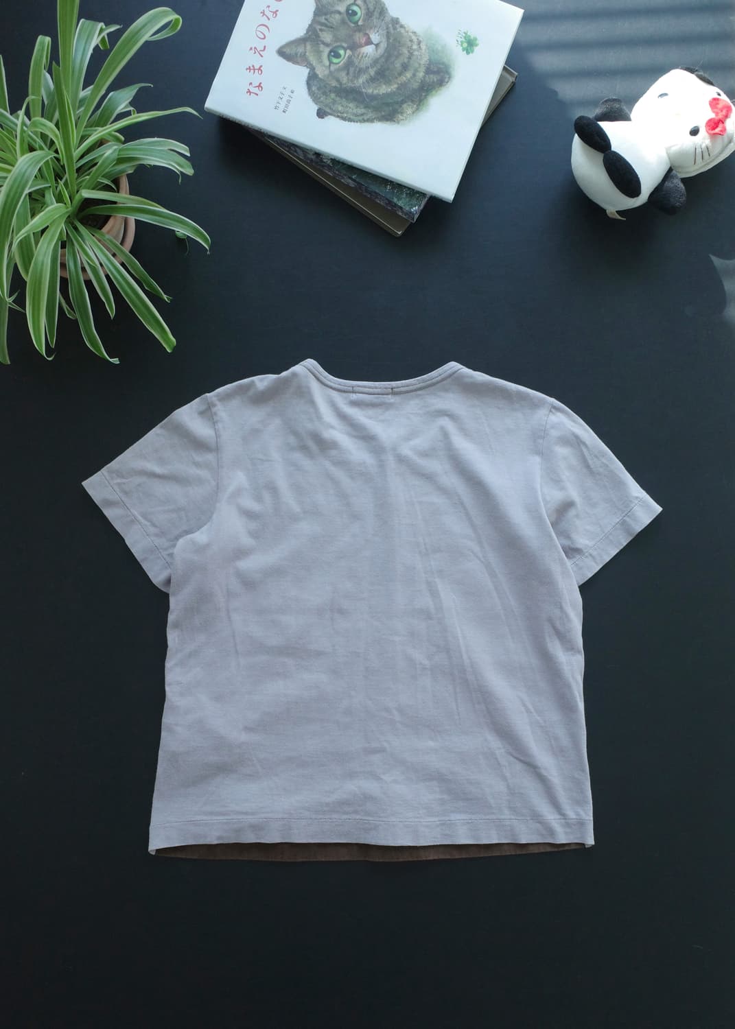 꼼데가르송 트리콧 체크 티셔츠 상품이미지4