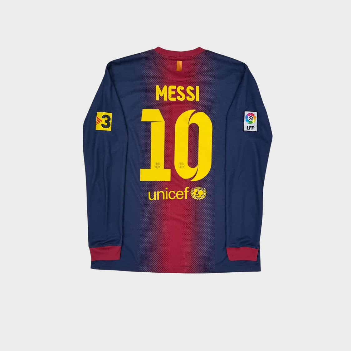 12-13 바르셀로나 홈 긴팔 No.10 리오넬 메시 상품이미지2